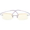 imageEyekepper Titanium Rimless Orange Tinted Lenses Computer Reading Glasses Readers Men WomenLens Width 51mmpurple