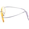 imageEyekepper Titanium Rimless Orange Tinted Lenses Computer Reading Glasses Readers Men WomenLens Width 51mmpurple