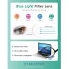 imageEyekepper Computer Reading Glasses Blue Light Filter Glasses Small Round Blocking Readers Reading with Spring Hinges  Tortoise 250Tortoisebb40 Lens