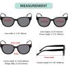 imageEyekepper Bifocal Reading Glasses Women Stylish Bifocal ReadersRedGrey Lens