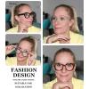 imageEyekepper Large Frame Bifocal Reading Glasses Women Oversize Bifocal Readers  Grey Tortoise 200Black
