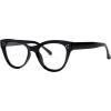 imageEyekepper Bifocal Sunglasses for Women Reading under the Sun Stylish Bifocal Readers Tinted Lens Oversize Cateye StyleBlackClear Lens