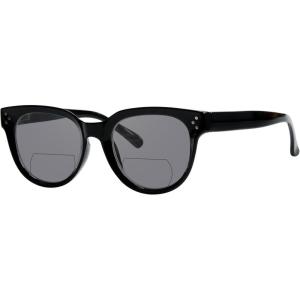imageEyekepper Bifocal Reading Glasses Women Stylish Bifocal ReadersBlackGrey Lens