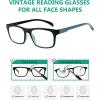 imageEyekepper 4 Pack Reading Glasses  Pattern Design Readers for Women Men Reading 3504 Pairs Mix