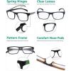 imageEyekepper 4 Pack Reading Glasses  Pattern Design Readers for Women Men Reading 3504 Pairs Mix