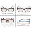 imageEyekepper 4 Pack Reading Glasses  Pattern Design Readers for Women Men Reading 350Blue Light Blockingb404 Pairs