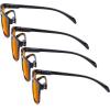 imageEyekepper 4 Pack Reading Glasses  Pattern Design Readers for Women Men Reading 350Blue Light Blockingb984 Pairs