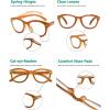 imageEyekepper Cat Eye Reading Glasses for Women Oversize Ladies Readers  BlackBrown