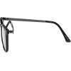 imageEyekepper Readers Retro Square Plastic Frame Metal Arms Reading Glasses AmberBlack Arm 05Black