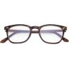 imageEyekepper Readers Retro Square Plastic Frame Metal Arms Reading Glasses AmberBlack Arm 05Tortoise