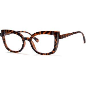 imageEyekepper Cat Eye Reading Glasses for Women Oversize Ladies Readers  BlackTortoiser2117