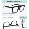 imageEyekepper 4pack Bifocal Reading Glasses for Women Small Lens Bifocal Readers4 Pack Clear Lens Mix Color