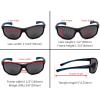 imageEyekepper Sports Bifocal Sunglasses TR90 Unbreakable Outdoor ReadersMatte BlackGrey Lens