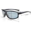 imageEyekepper Sports Bifocal Sunglasses TR90 Unbreakable Outdoor ReadersShiny BlackGrey Lens