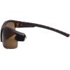 imageEyekepper TR90 Unbreakable Sports Bifocal Half Rimless Sunglasses Baseball Running Fishing Driving Golf Softball HikingMatte Tortoise FrameBrown Lens