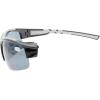 imageEyekepper TR90 Unbreakable Sports Bifocal Half Rimless Sunglasses Baseball Running Fishing Driving Golf Softball HikingShiny BlackGrey Lens