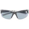 imageEyekepper TR90 Unbreakable Sports Bifocal Half Rimless Sunglasses Baseball Running Fishing Driving Golf Softball HikingShiny BlackGrey Lens