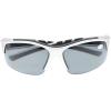 imageEyekepper TR90 Unbreakable Sports Bifocal Half Rimless Sunglasses Baseball Running Fishing Driving Golf Softball HikingSilverGrey Lens