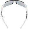imageEyekepper TR90 Unbreakable Sports Bifocal Half Rimless Sunglasses Baseball Running Fishing Driving Golf Softball HikingWhiteGrey Lens