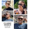 imageEyekepper TR90 Unbreakable Sports Bifocal Sunglasses Baseball Running Fishing Driving Golf Softball HikingBrownBrown Lens