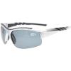 imageEyekepper TR90 Unbreakable Sports Bifocal Half Rimless Sunglasses Baseball Running Fishing Driving Golf Softball HikingSilverGrey Lens