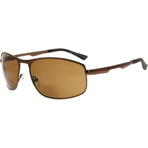 imageEyekepper Bifocal Sunglasses Outdoor Reading Glasses Sunshine ReadersSg801brown
