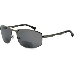 imageEyekepper Bifocal Sunglasses Outdoor Reading Glasses Sunshine ReadersSg801gunmetal