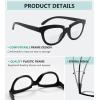 imageEyekepper 5Pack Bifocal Reading Glasses Women Halfmoon Bifocal Readers5pcs Clear Lensmix