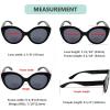 imageEyekepper 5Pack Bifocal Reading Glasses Women Halfmoon Bifocal Readers5pcs Grey Lensmix