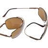 imageEyekepper Bifocal Sunglasses with Bendable Bridge and Temples Memory Reading Sunglasses Lightweight TitaniumBrown Frame Brown Lens