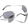 imageEyekepper Bifocal Sunglasses with Bendable Bridge and Temples Memory Reading Sunglasses Lightweight TitaniumSilver Frame Grey Lens