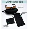 imageEyekepper TR90 Unbreakable Sports HalfRimless Bifocal Sunglasses Baseball Running Fishing Driving Golf Softball HikingMatte Tortoise FrameBrown Lens