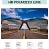 imageEyekepper TR90 Unbreakable Sports HalfRimless Bifocal Sunglasses Baseball Running Fishing Driving Golf Softball HikingPearly Brown FrameBrown Lens