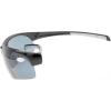 imageEyekepper TR90 Unbreakable Sports HalfRimless Bifocal Sunglasses Baseball Running Fishing Driving Golf Softball HikingShiny BlackGrey Lens