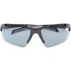 imageEyekepper TR90 Unbreakable Sports HalfRimless Bifocal Sunglasses Baseball Running Fishing Driving Golf Softball HikingShiny BlackGrey Lens