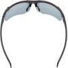 imageEyekepper TR90 Unbreakable Sports HalfRimless Bifocal Sunglasses Baseball Running Fishing Driving Golf Softball HikingShiny BlackGrey Lens