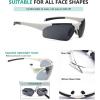 imageEyekepper TR90 Unbreakable Sports HalfRimless Bifocal Sunglasses Baseball Running Fishing Driving Golf Softball HikingWhiteGrey Lens
