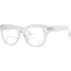 imageEyekepper Large Frame Bifocal Sunglasses Women Oversize Bifocal Sunnies Readers  Transparent 150Transparent