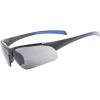 Matte Black-blue Frame/Grey Lens