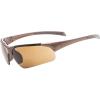 imageEyekepper TR90 Unbreakable Sports HalfRimless Bifocal Sunglasses Baseball Running Fishing Driving Golf Softball HikingPearly Brown FrameBrown Lens