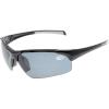 imageEyekepper TR90 Unbreakable Sports HalfRimless Bifocal Sunglasses Baseball Running Fishing Driving Golf Softball HikingShiny BlackGrey Lens