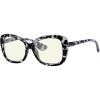 imageEyekepper Computer Glasses for Women Oversize Reading Glasses Blue Light Blocking  Brown Stripe 150Grey Tortoisebb40 Lens