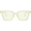imageEyekepper Square Reading Glasses for Women Blue Light Blocking Computer Readers  GreyTortoise 150Yellow