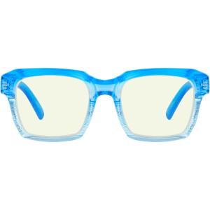 imageEyekepper Square Reading Glasses for Women Blue Light Blocking Large Frame Computer Readers  BlackBlue