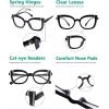 imageEyekepper Cat Eye Reading Glasses for Women Oversize Ladies Readers  Black 275Blackr2117