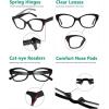 imageEyekepper Cat Eye Reading Glasses for Women Oversize Ladies Readers  Black 275Blackr2126