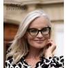 imageEyekepper Cat Eye Reading Glasses for Women Oversize Ladies Readers  Black 275Greenr2126