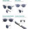 imageEyekepper Cat Eye Reading Glasses for Women Oversize Ladies Readers  Black 275Grey Lens