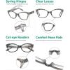 imageEyekepper Cat Eye Reading Glasses for Women Oversize Ladies Readers  Black 275Grey Tortoiser2126