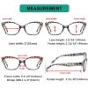imageEyekepper Cat Eye Reading Glasses for Women Oversize Ladies Readers  Black 275Grey Tortoiser2126